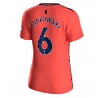 Everton James Tarkowski #6 Auswärtstrikot Frauen 2023-24 Kurzarm